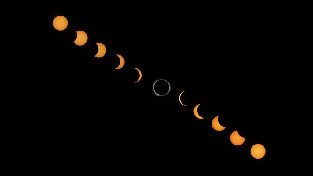 eclipse solar astro fotografia